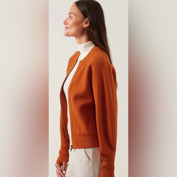 Athleta | Sweaters | Athleta Sequoia Sweater Nwt Foliage Orange | Poshmark